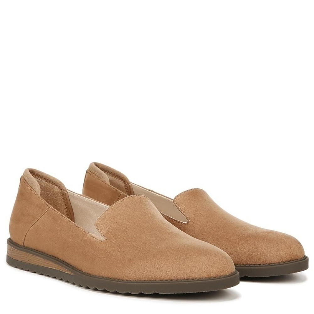 Dr. Scholl's Shoes Chipbrown Microfiber Jetset Loafer